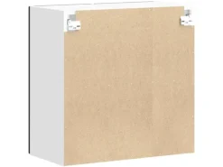 vidaXL Küchen-Hängeschrank mit Glastür Lucca Holzwerkstoff 853908< Küchenschränke