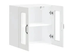 Küchenschränke<vidaXL Küchen-Hängeschrank mit Glastür Kalmar Holzwerkstoff 853667