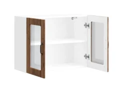 Sale vidaXL Küchen-Hängeschrank mit Glastür -Optik Holzwerkstoff 853855 Altholz