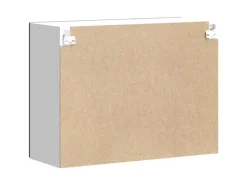 Best vidaXL Küchen-Hängeschrank mit Glastür Kalmar Holzwerkstoff 853608 Schwarz