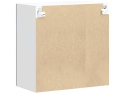 vidaXL Küchen-Hängeschrank mit Glastür Lucca Grau Sonoma Holzwerkstoff 853913< Küchenschränke