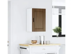 Online vidaXL Küchen-Hängeschrank Porto Braun Eichen-Optik Holzwerkstoff 854034 Eiche Braun