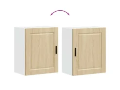 Küchenschränke<vidaXL Küchen-Hängeschrank Porto Sonoma-Eiche Holzwerkstoff 854043