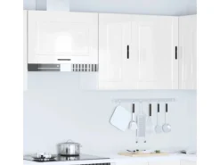 Küchenschränke<vidaXL Küchen-Hängeschrank Porto Hochglanz-Weiß Holzwerkstoff 854019