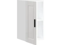 Küchenschränke<vidaXL Küchen-Hängeschrank Porto Hochglanz-Weiß Holzwerkstoff 854019