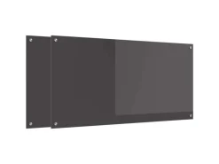 Küchenrückwände<vidaXL Küchenrückwand 2 pcs 120 x 60 cm Gehärtetes Glas 3415511
