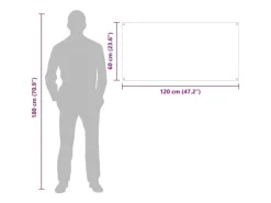 Küchenrückwände<vidaXL Küchenrückwand 2 pcs 120 x 60 cm Gehärtetes Glas 3415511