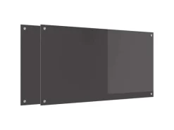 vidaXL Küchenrückwand 2 pcs 110 x 60 cm Gehärtetes Glas 3415508< Küchenrückwände