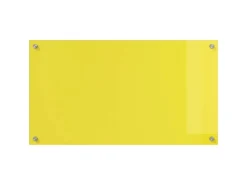Discount vidaXL Küchenrückwand 2 pcs 90 x 50 cm Gehärtetes Glas 3415477 Gelb