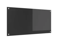 vidaXL Küchenrückwand 100 x 50 x 0,6 cm Gehärtetes Glas 42001248 Dunkelgrau