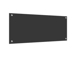 Outlet vidaXL Küchenrückwand 100 x 40 x 0,6 cm Gehärtetes Glas 42001247 Dunkelgrau