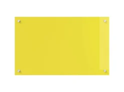 Best vidaXL Küchenrückwand 80 x 50 x 0,6 cm Gehärtetes Glas 42001254 Gelb