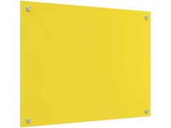 Discount vidaXL Küchenrückwand 80 x 60 x 0,6 cm Gehärtetes Glas 42001255 Gelb