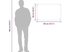 Discount vidaXL Küchenrückwand 80 x 60 x 0,6 cm Gehärtetes Glas 42001255 Gelb