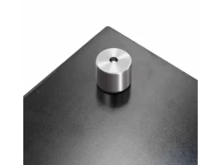 Clearance vidaXL Küchenrückwand 80x60 cm Hartglas 249486 Schwarz