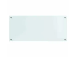 New vidaXL Küchenrückwand 90 x 40 cm Gehärtetes Glas 42018014 Weiß