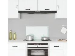 vidaXL Küchenrückwand 70x40 cm Hartglas 249451 Weiß