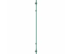 vidaXL Küchenrückwand 70x40 cm Hartglas 249451 Weiß