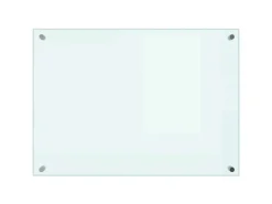 Clearance vidaXL Küchenrückwand 70x50 cm Hartglas 249452 Weiß