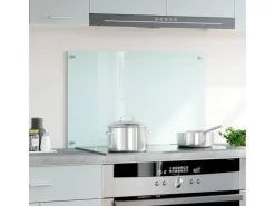 vidaXL Küchenrückwand 80x50 cm Hartglas 249455< Küchenrückwände