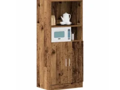 vidaXL Küchenschrank -Optik 57x41,5x131,5 cm Holzwerkstoff 860128< Küchenschränke