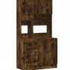 Kücheninseln|Küchenschränke<vidaXL Küchenschrank Räuchereiche 95x50x180 cm Holzwerkstoff
