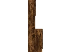 Pantryküchen<vidaXL Küchenschrank Räuchereiche 35x50x180 cm Holzwerkstoff