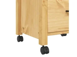 Outlet vidaXL Küchenwagen MONZA 48x40x90 cm Massivholz Kiefer Modell 4