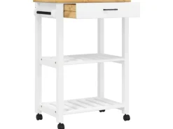 Hot vidaXL Küchenwagen MONZA 60x40x90 cm Massivholz Kiefer Modell 8