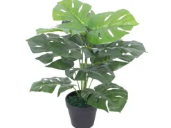 vidaXL Künstliche Monstera-Pflanze mit Topf 45 cm Grün< Töpfe