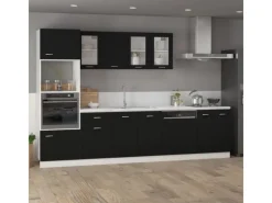 Küchenschränke<vidaXL Schubunterschrank Schwarz 50x46x81,5 cm Holzwerkstoff