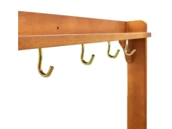 Servierwagen|Schneidebretter<vidaXL Servierwagen Akazienolz Massiv 92 x 43,5 x 141,5 cm