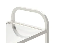 Online vidaXL 4-Stufiger Servierwagen 107 x 55 x 125 cm Edelstahl