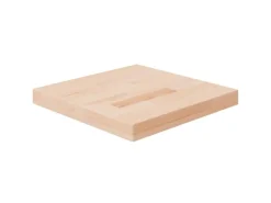Kücheninseln<vidaXL Tischplatte Quadratisch 40x40x4 cm Eichenholz Unbehandelt