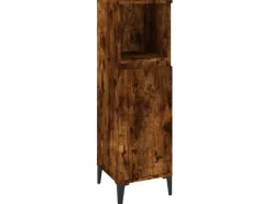 Einhebelmischer<vidaXL 3-tlg. Badmöbel-Set Räuchereiche Holzwerkstoff Modell 9