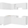 New vidaXL 11-tlg Küchenzeile Weiß Holzwerkstoff Modell 2