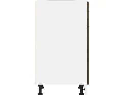 Küchenschränke<vidaXL Unterschrank mit Schublade Braun Eiche-Optik 50x46x81,5 cm
