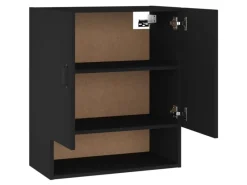 Küchenschränke<vidaXL Wandschrank Schwarz 60x31x70 cm Holzwerkstoff Modell 2
