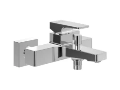 Villeroy & Boch Einhebelmischer<Einhebel-Badewannenarmatur Architectura Square in Chrom