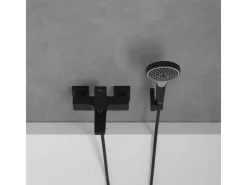 Online Villeroy & Boch Einhebel-Badewannenarmatur Architectura Square in Matt Black