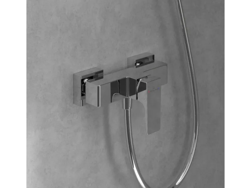 Villeroy & Boch Einhebel-Duscharmatur Architectura Square in Chrom< Einhebelmischer
