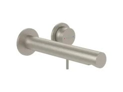 Hot Villeroy & Boch Einhebel-Waschtischauslauf-Set Loop & Friends in Brushed Nickel Matt