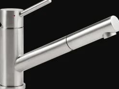 Villeroy & Boch Küchenarmatur Como Shower Hochdruck-Armatur Ausziehbare Brause Wassersparend Edelstahl Massiv< Einhebelmischer