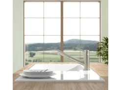 Villeroy & Boch Küchenarmatur Como Shower Hochdruck-Armatur Ausziehbare Brause Wassersparend Edelstahl Massiv< Einhebelmischer