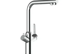 Sale VIZIO 4 Wege Wasserhahn Küchenarmatur BOD mit 360° Schwenkbarem L Auslauf Verchromt