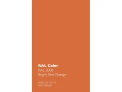 VIZIO 3 Wege Wasserhahn Küchenarmatur FL mit 360° Schwenkbarem Auslauf Abnehmbare 2 Strahl Handbrause Verchromt Orange