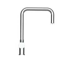 VIZIO NIEDERDRUCK 3 Wege Wasserhahn Küchenarmatur Edelstahl Massiv 360° Schwenkbarem N Auslauf Hochglanz Poliert< Einhebelmischer
