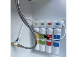 VIZIO Trinkwasserfilter Wasserfilter system Hauswasserfilter 4 stadien Filtersystem   für 1 Jahr Trinkwasser< Einhebelmischer