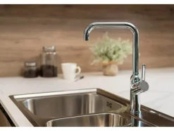 Discount VIZIO Wasserhahn Küchenarmatur BOD mit 360° Schwenkbarem N Auslauf Verchromt