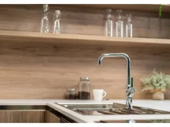 Discount VIZIO Wasserhahn Küchenarmatur BOD mit 360° Schwenkbarem N Auslauf Verchromt